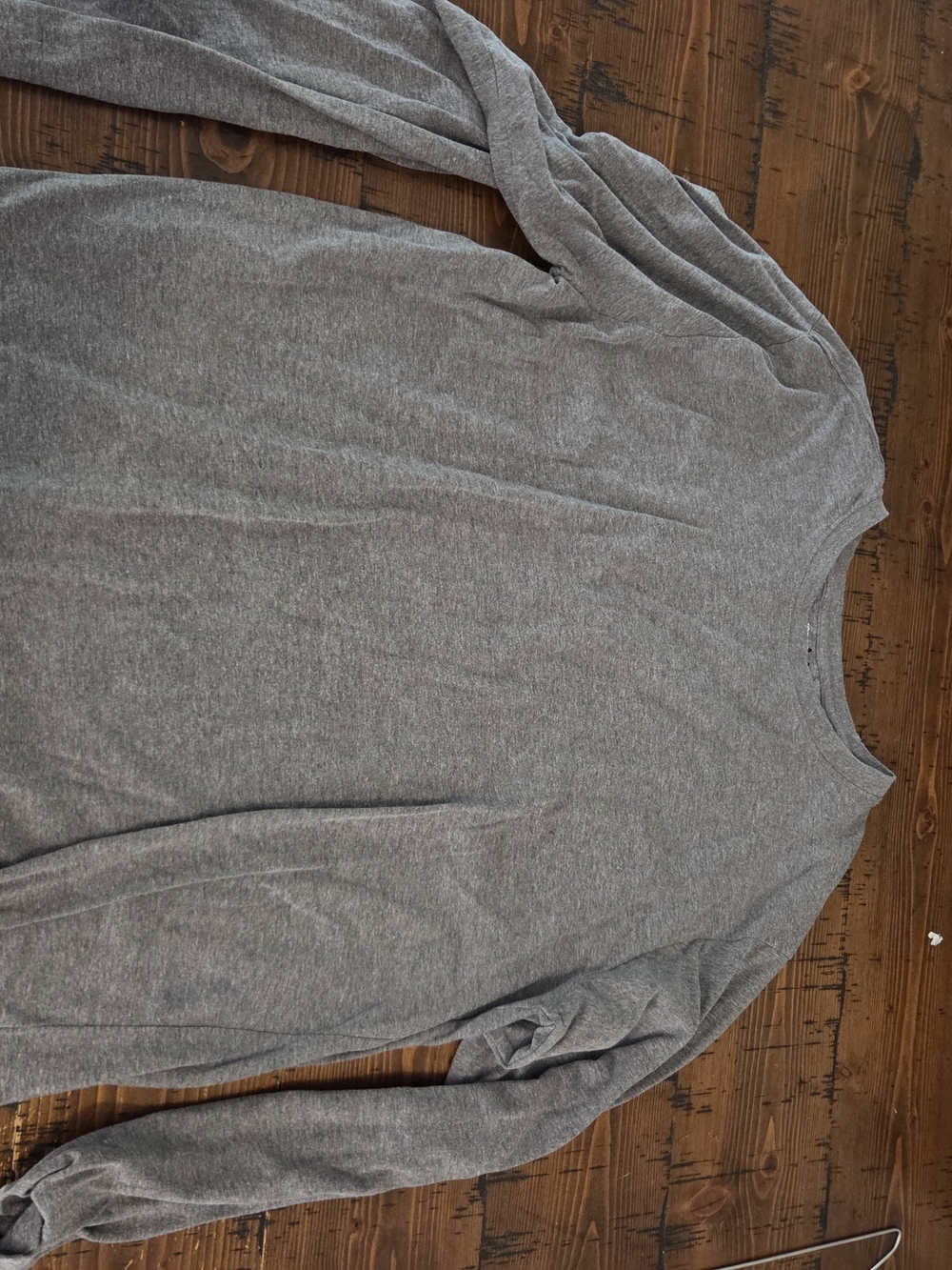 Joe Boxer Gray Long Sleeve Crewneck Shirt